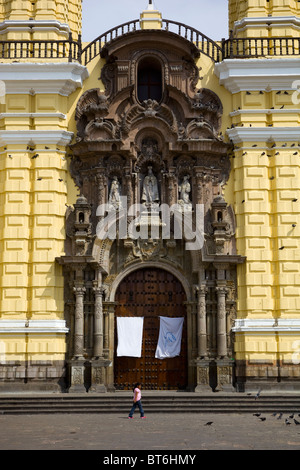 La Chiesa di San Francisco Lima Peru Foto Stock