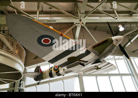 In Louisiana, New Orleans, la Nazionale Museo della seconda guerra mondiale, inglesi Spitfire Mk VB aeromobile Foto Stock