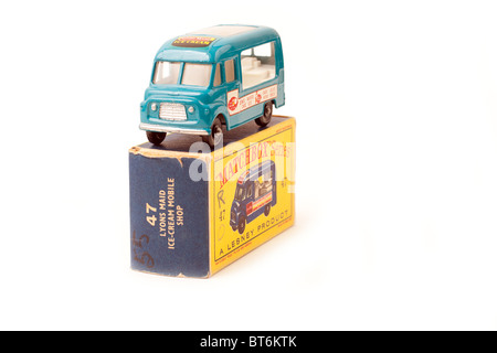 Matchbox 1-75 die cast car, menta nella casella Foto Stock