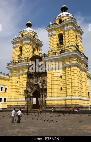 La Chiesa di San Francisco Lima Peru Foto Stock