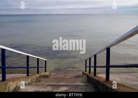 Passi per nulla Foto Stock