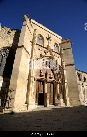 Francia, Provenza, Avignone, chiesa di Saint Agricol Foto Stock