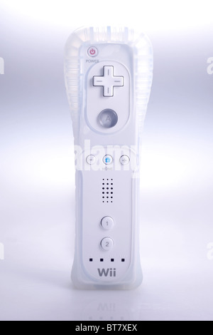 Console Nintendo Wii controller bluetooth. Foto Stock