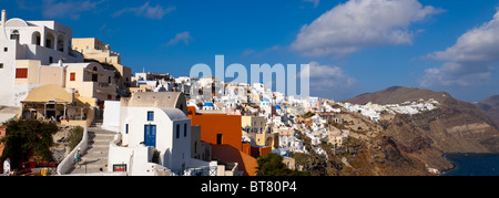 Oia Santorini Cicladi Grecia Foto Stock