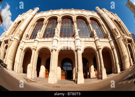 Stile romantico Vigado Concert Hall (Vigadó) progettato da Frigyes Feszl, Budapest, Ungheria Foto Stock