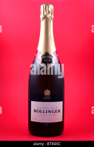 Bottiglia di Bollinger Special Cuvee Champagne. Foto Stock