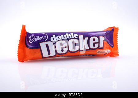 Cadburys Double Decker barra di cioccolato. Foto Stock