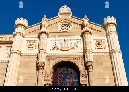 Stile romantico Vigado Concert Hall (Vigadó) progettato da Frigyes Feszl, Budapest, Ungheria Foto Stock