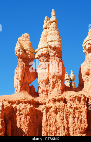 Le formazioni rocciose all'interno di Bryce Canyon dello Utah Foto Stock