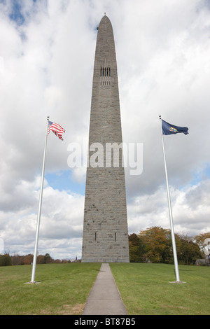 Il Bennington Battle monumento commemorativo della Battaglia di Bennington, è la struttura più alto nel Vermont Foto Stock