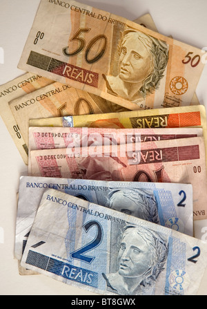 Valuta brasiliana Foto Stock