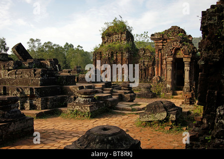 Città del tempio mio figlio vicino a Hoi An, Sito Patrimonio Mondiale dell'UNESCO, Vietnam centrale, Asia Foto Stock