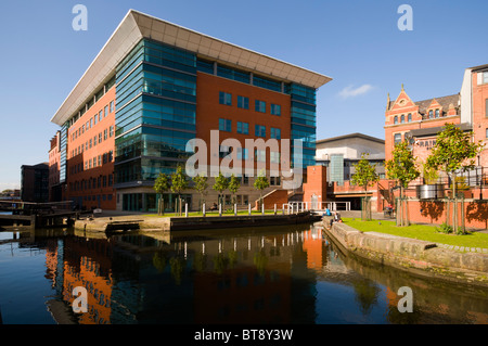 Bloccare 89, Tib serratura, in Rochdale Canal vicino al centro della città di Manchester. Manchester, Inghilterra, Regno Unito Foto Stock