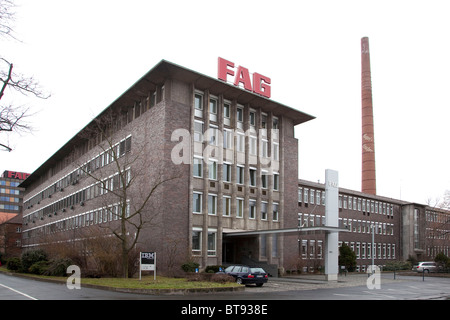 Cuscinetto di rotolamento produttore, FAG Schaeffler KG, Schweinfurt, Baviera, Germania, Europa Foto Stock