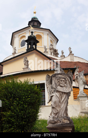 Chiesa Bergkirche e del calvario, Eisenstadt, Burgenland, Austria, Europa Foto Stock