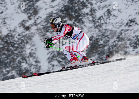 SOELDEN AUSTRIA 23-10-2010, la gara di apertura della donna Audi FIS Coppa del Mondo di Sci Alpino . Foto Stock