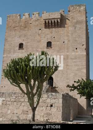 Il Castello di Kolossi, Limassol, Cipro Foto Stock