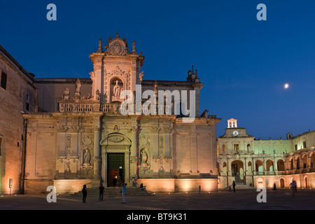 Duomo di Lecce, Puglia, Italia Foto Stock