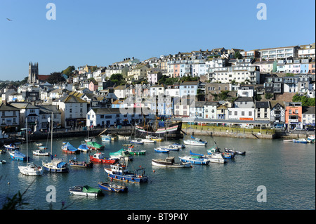 Porto di brixham devon Uk Foto Stock