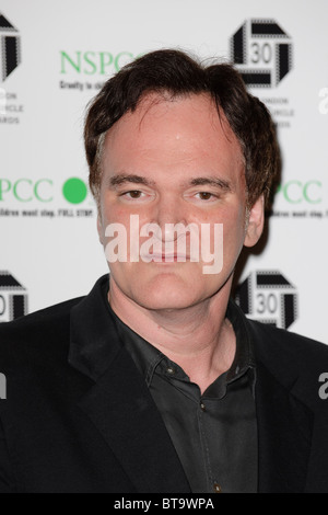 Quentin Tarantino assiste il London Critics' Circle Film Awards al Landmark Hotel, 18 febbraio 2010. Foto Stock