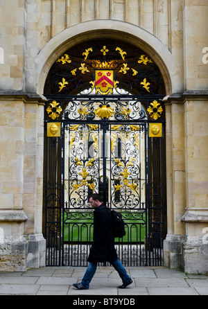 Tutte le anime di gate College, Oxford University. Foto Stock