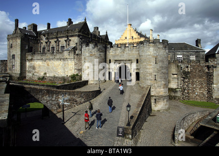 Il Castello di Stirling, Stirling, Scozia Foto Stock