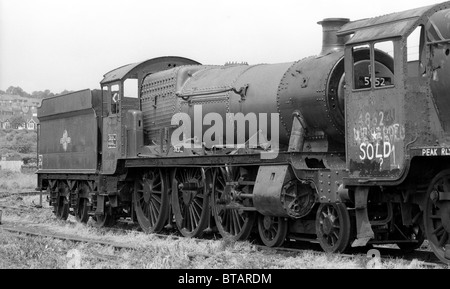 Scrapyard of British Steam locomotives at Woodhams Yard in Barry Galles del Sud Luglio 1981 Gran Bretagna 1980 IMMAGINE DI DAVID BAGNALL Foto Stock