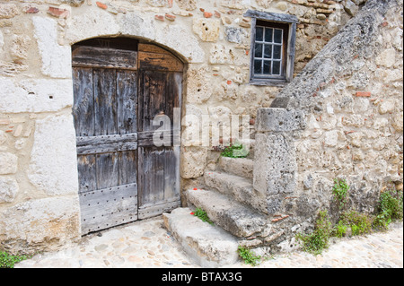 Borgo medioevale di PEROUGES, Francia Foto Stock