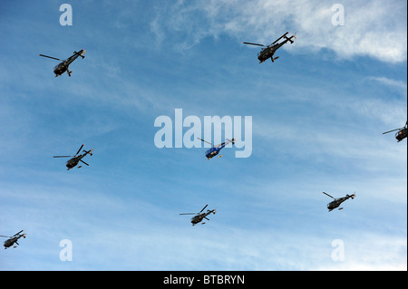 Axalp Swiss Air forze di esercizio e Air Show Foto Stock