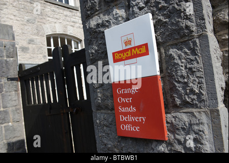 Royal Mail delivery office a Grange-over-Sands, Cumbria, England, Regno Unito Foto Stock