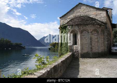 San Giacomo Ossuccio Lago di Como Lombardia, Italia Foto Stock