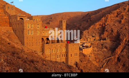 Mar Musa monastero ( Deir Mar Musa al Habashi ) Foto Stock
