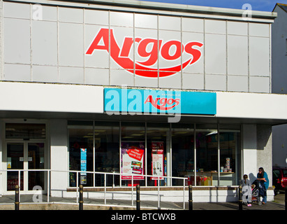 Argos store in Falmouth, Cornwall, Regno Unito Foto Stock