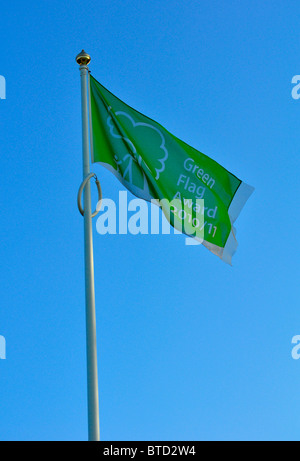 Bandiera verde Award al Stockwood Park, Luton, Bedfordshire Foto Stock