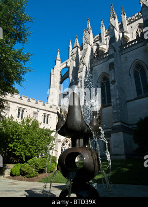 La Cattedrale Nazionale di Washington a Washington D.C. Foto Stock