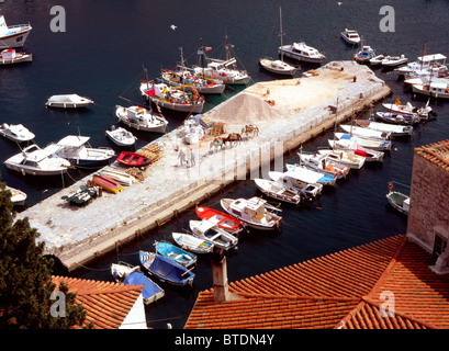 Hydra porta, Vista Aerea Foto Stock