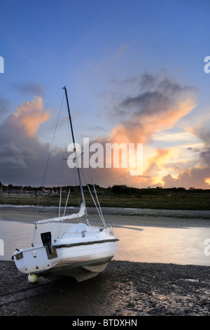 Blakeney Tramonto - Norfolk, Inghilterra Foto Stock