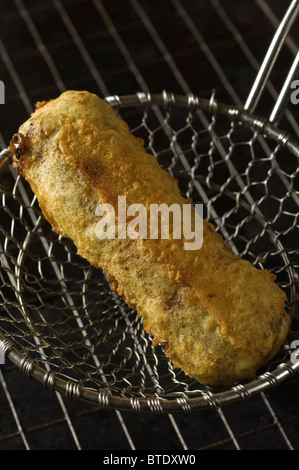 Deep fried Mars bar Foto Stock