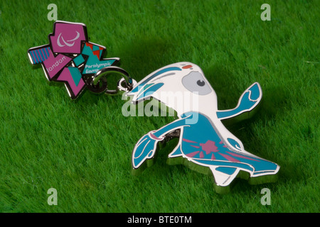 Londra 2012 mascotte olimpiche Foto Stock