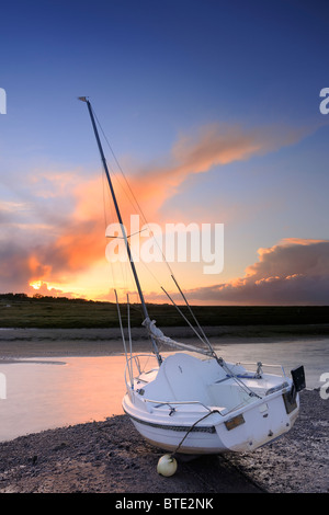 Blakeney Tramonto - Norfolk, Inghilterra Foto Stock