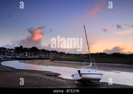 Blakeney Tramonto - Norfolk, Inghilterra Foto Stock