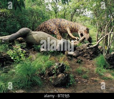 Parco dinosauri nei pressi di Nelspruit a Mpumalanga Foto Stock