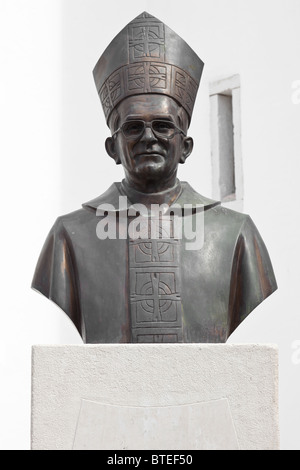Antonio Dom Francisco Marques busto in Santarém, Portogallo. Foto Stock