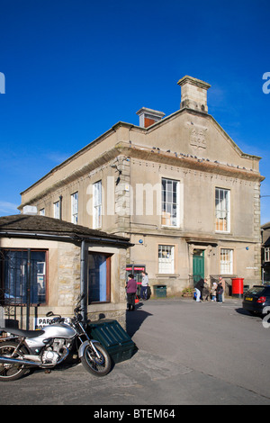 Luogo di mercato Leyburn North Yorkshire, Inghilterra Foto Stock