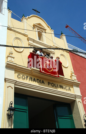 Santa Semana (Settimana Santa), Malaga, Costa del Sol, provincia di Malaga, Andalusia, Spagna, Europa occidentale. Foto Stock