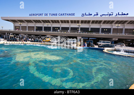 La Tunisia, Tunisi, Tunisi-Carthage Aeroporto, TUN Foto Stock