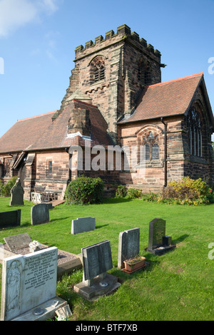 Chiesa Parrocchiale di Santa Croce, Appleton Thorn, Cheshire Foto Stock