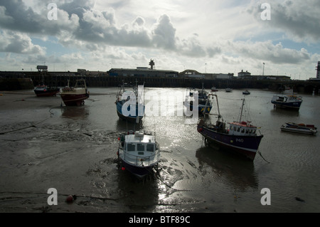 Il porto a Folkestone town kent england REGNO UNITO Foto Stock