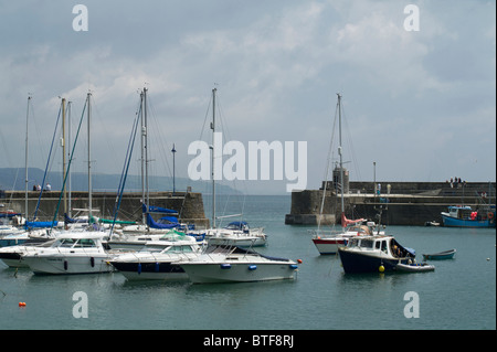 Località di villeggiatura di saundersfoot su Il Pembrokeshire Coast Galles Foto Stock