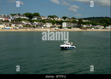 Località di villeggiatura di saundersfoot su Il Pembrokeshire Coast Galles Foto Stock